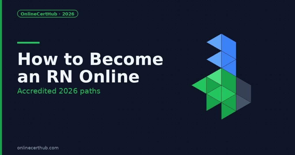 how to become a registered nurse online 2026 accredited roadmap