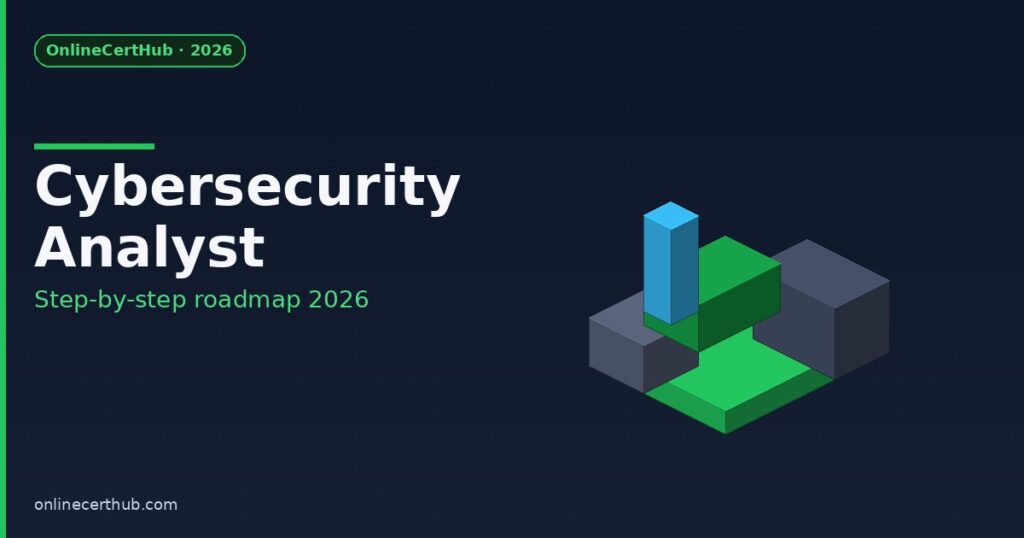 how to become a cybersecurity analyst roadmap dashboard 2026