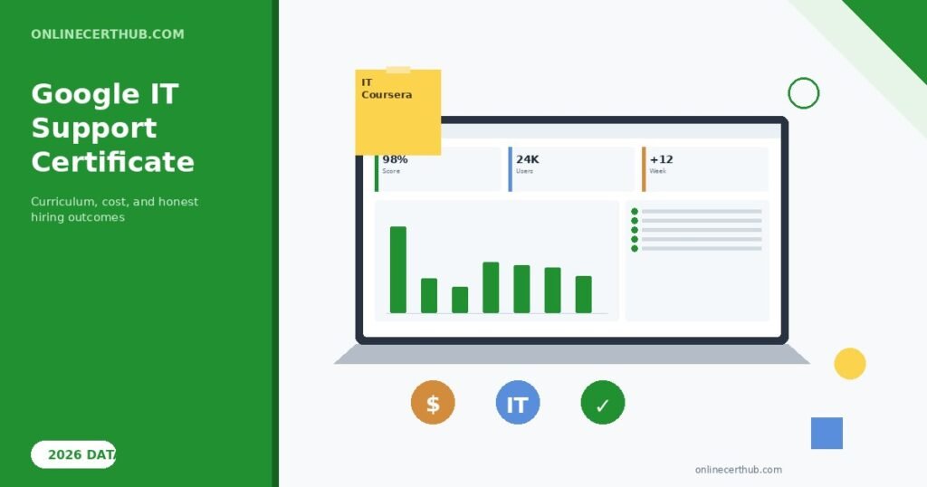 Google it support professional certificate — guide and key data visualization