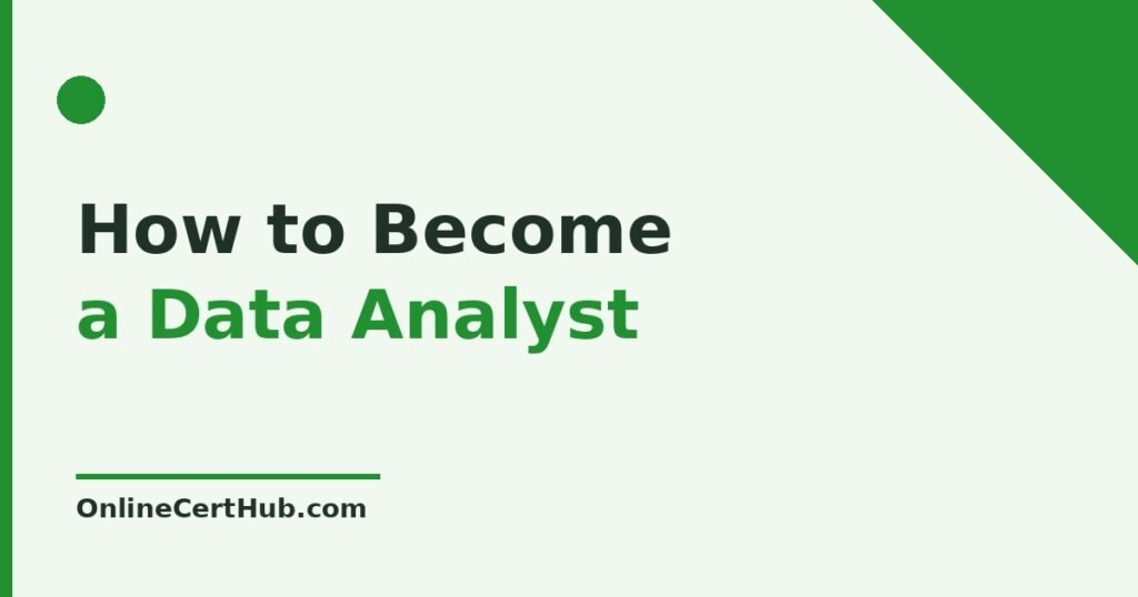 How to become a data analyst without a degree — guide and key data visualization