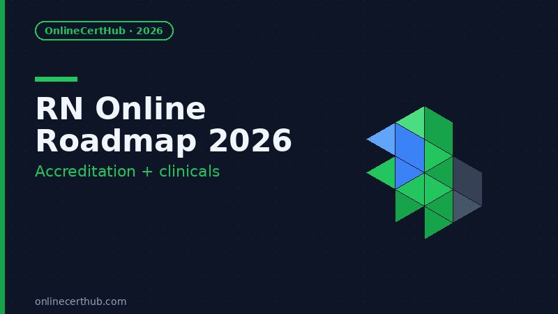 how to become a registered nurse online 2026 roadmap with accreditation and clinicals