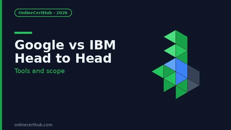 google vs ibm data analytics certificate side by side comparison 2026