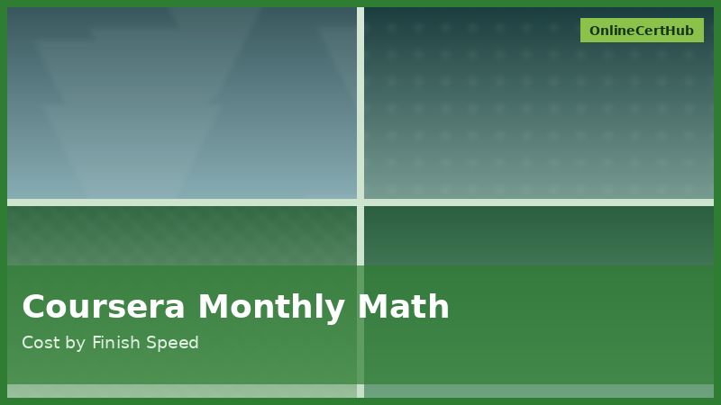 google career certificates cost monthly subscription coursera 2026 breakdown