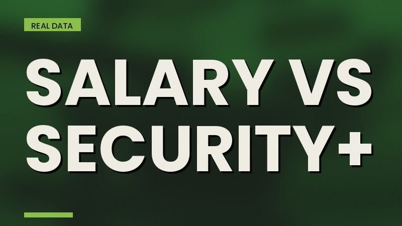 google cybersecurity certificate salary vs security plus 2026 comparison