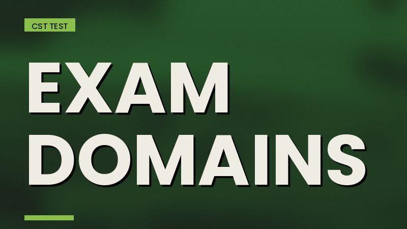 cst exam domains weighting perioperative ancillary basic science