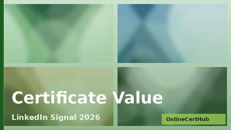 udacity vs coursera certificate value on linkedin profile