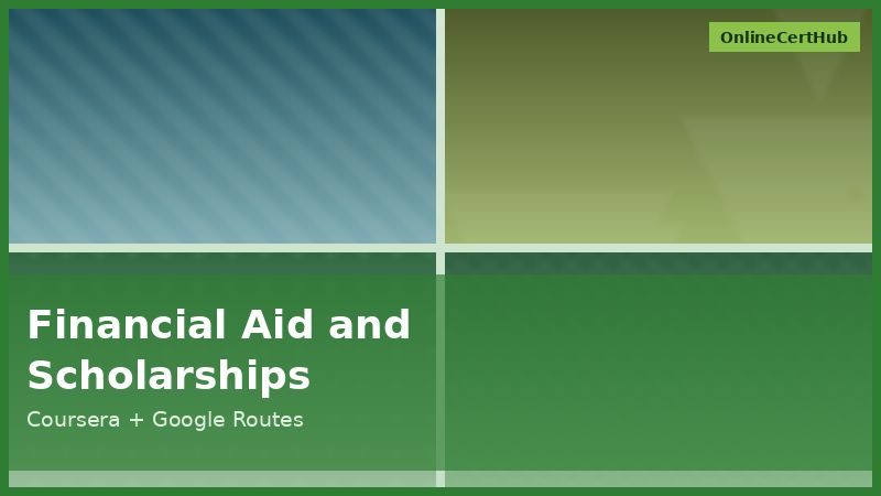 google career certificate financial aid scholarship application process 2026