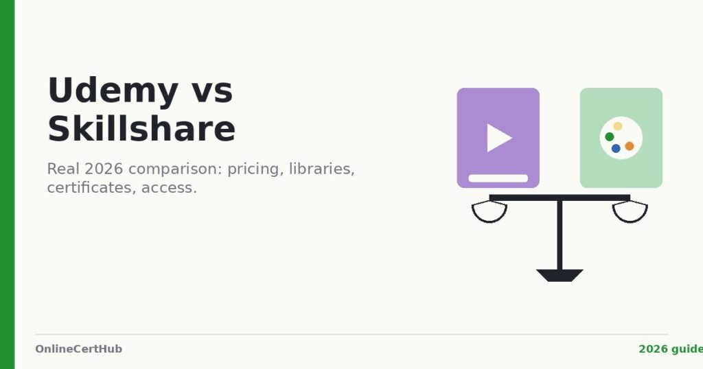 udemy vs skillshare